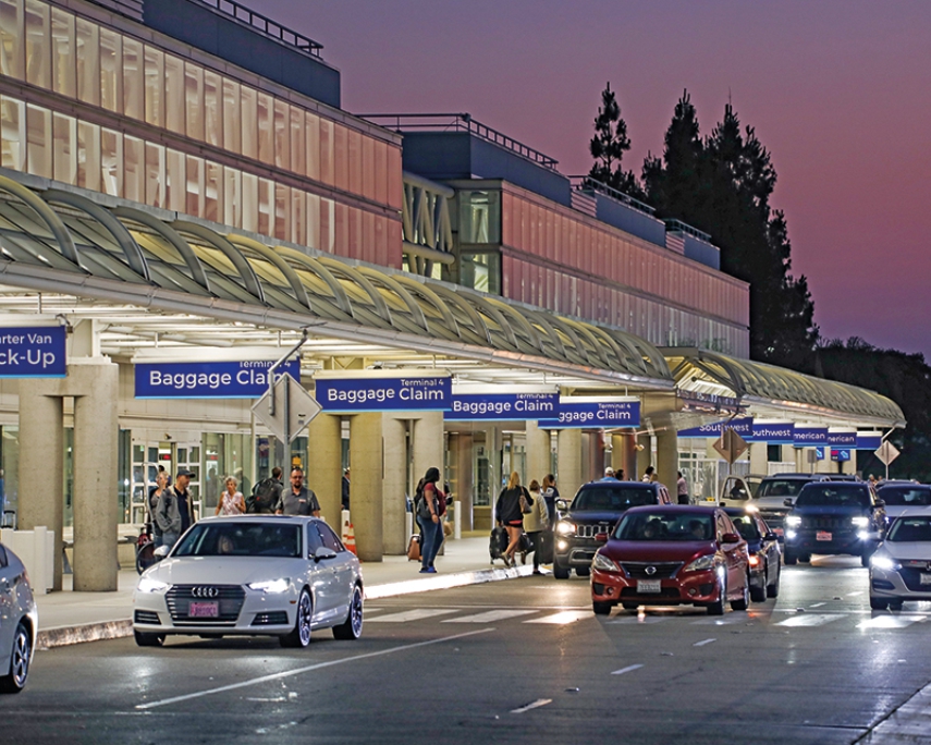 Ontario International Airport shuttle service in Southern California